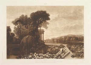 Isis Liber Studiorum, del XIV, plate 68, 1. januar 1819. av Joseph Mallord William Turner