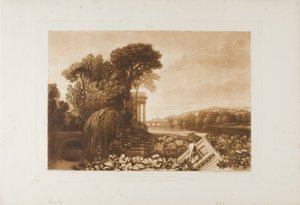 Isis, plate 68 fra Studieboken av Joseph Mallord William Turner