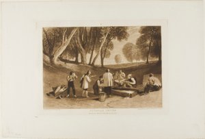 Juvenile Tricks, plate 22 fra Book of Studies av Joseph Mallord William Turner