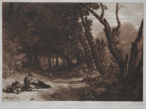 Studiebok: Procris og Cephalus av Joseph Mallord William Turner