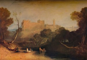 Linlithgow Palace, Skottland, c1810, 1938 av Joseph Mallord William Turner