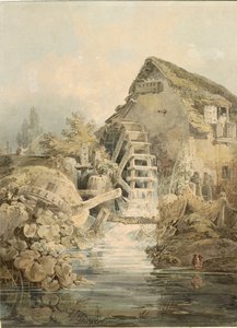 Marford Mølle av Joseph Mallord William Turner