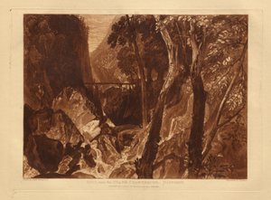 Mølle nær Grande Chartreuse av Joseph Mallord William Turner