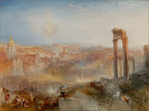 Det moderne Roma - Campo Vaccino av Joseph Mallord William Turner