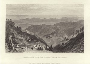 Mussooree og Dhoon av Joseph Mallord William Turner