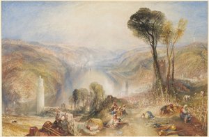 Oberwesel av Joseph Mallord William Turner