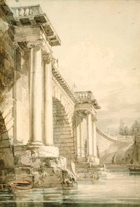 Old Blackfriars Bridge av Joseph Mallord William Turner