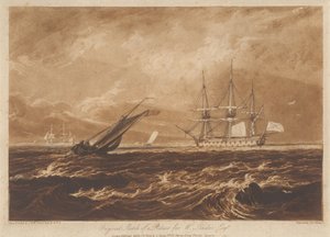 Originalskisse til et bilde for W. Leader, Esq. av Joseph Mallord William Turner