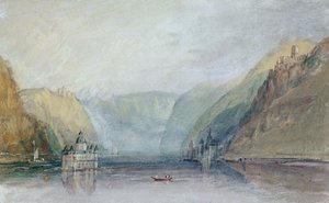 Pfalz (akvarell på papir) av Joseph Mallord William Turner
