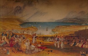 Plymouth, Devonshire, c1830 av Joseph Mallord William Turner