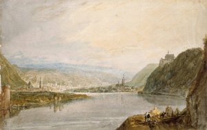 Remagen, Erpel og Linz av Joseph Mallord William Turner