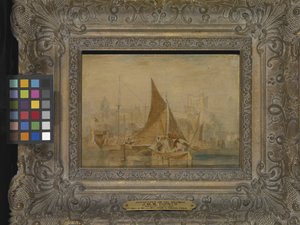 Rochester On The Medway (olje på lerret) av Joseph Mallord William Turner