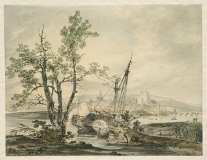 Rochester, ca. 1793 av Joseph Mallord William Turner