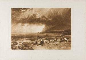 Solway Moss, plate 52 fra Liber Studiorum av Joseph Mallord William Turner