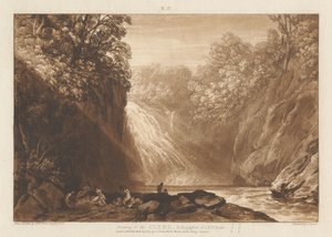 Tegningen av Clyde av Joseph Mallord William Turner