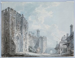 The Gateway, Rochester, ca. 1793-94 av Joseph Mallord William Turner