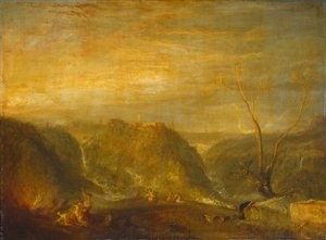 Voldtekten av proserpin av Joseph Mallord William Turner