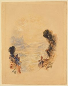 Kristi fristelse på fjellet av Joseph Mallord William Turner