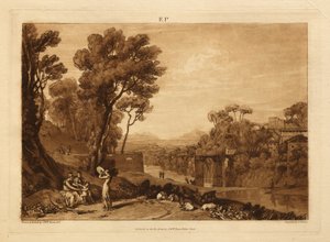Kvinnen og tamburinen av Joseph Mallord William Turner