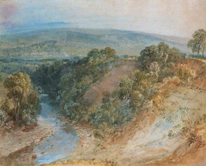 Valley of the Washburn av Joseph Mallord William Turner