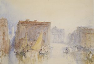 Venezia: The Accademia av Joseph Mallord William Turner