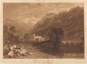 Bonneville av Joseph Mallord William Turner and Henry Edward Dawe