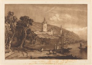 Byen Thun av Joseph Mallord William Turner and Thomas Hodgetts