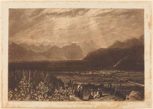 Alpekjede fra Grenoble til Chamberi