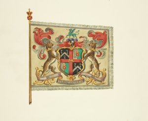 Barberernes og kirurgenes banner, påskrevet 