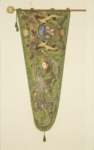 Banner of the Merchant Taylors, påskrevet 