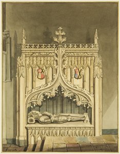 Berkeleys monument ved altertrinnene til St Mark