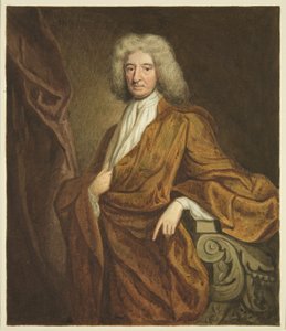 Portrett i Council House of Edward Colston (blyant og akvarell på papir) av Joseph Manning