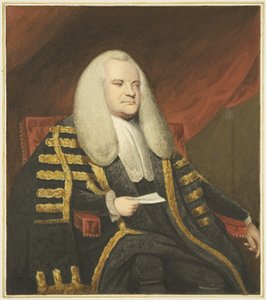 Portrett i Mansion House, Queen Square, av Lord Ashburton (akvarell på papir) av Joseph Manning