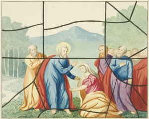 Farget glass i St Mark