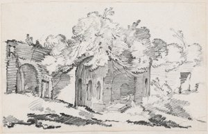 Grotten til nymfen Egeria av Joseph Marie Vien