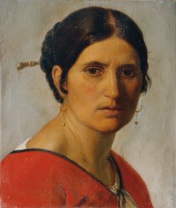 italiensk bondekvinne av Joseph Mathias von Trenkwald