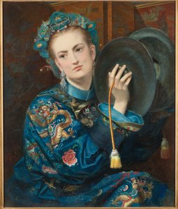 En kvinne i en orientalsk kostyme, 1866 av Joseph Middleton Jopling
