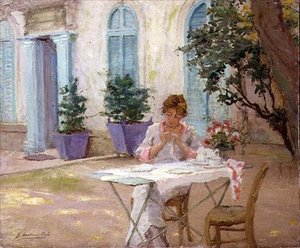 Frokost på terrassen
