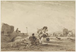 Høyhøsten av Joseph Moerenhout
