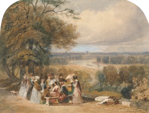En piknik på Richmond Hill