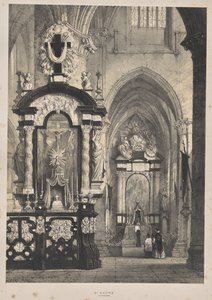 Middelalderens arkitektur: St. Andre, Antwerpen av Joseph Nash