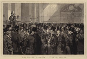 Being Hammered, en skisse på London Stock Exchange