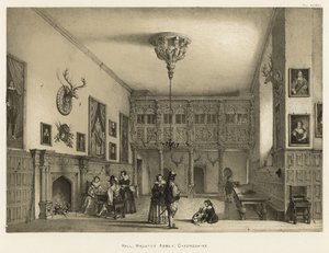 Hall, Wroxton Abbey, Oxfordshire
