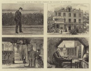 Hauteville House, St Peter Port, Guernsey, boligen til Victor Hugo