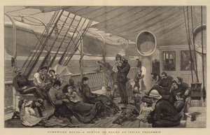 Homeward Bound, en skisse om bord på et indisk troppeskip
