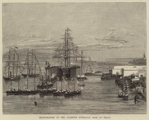 Innvielse av Clarence Hydraulic Dock på Malta