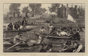 Lørdag ettermiddag på Hampton Court