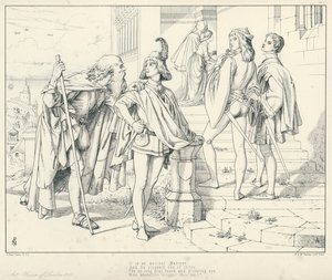 Illustrasjon for Coleridge's Rime of The Ancient Mariner (gravering)