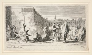Le Bivouac (Leiret) av Joseph Parrocel