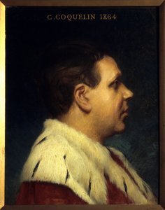 Portrett av Constant Poppy (1841-1904). Maleri av Joseph Paul Blanc (1846-1904)